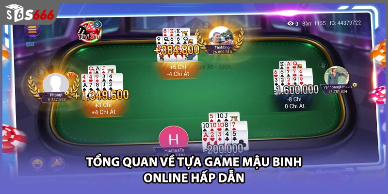 Tổng quan về tựa game Mậu binh online hấp dẫn