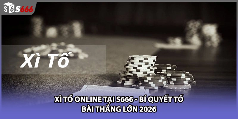 Xì Tố Online Tại S666 - Bí Quyết Tố Bài Thắng Lớn 2026